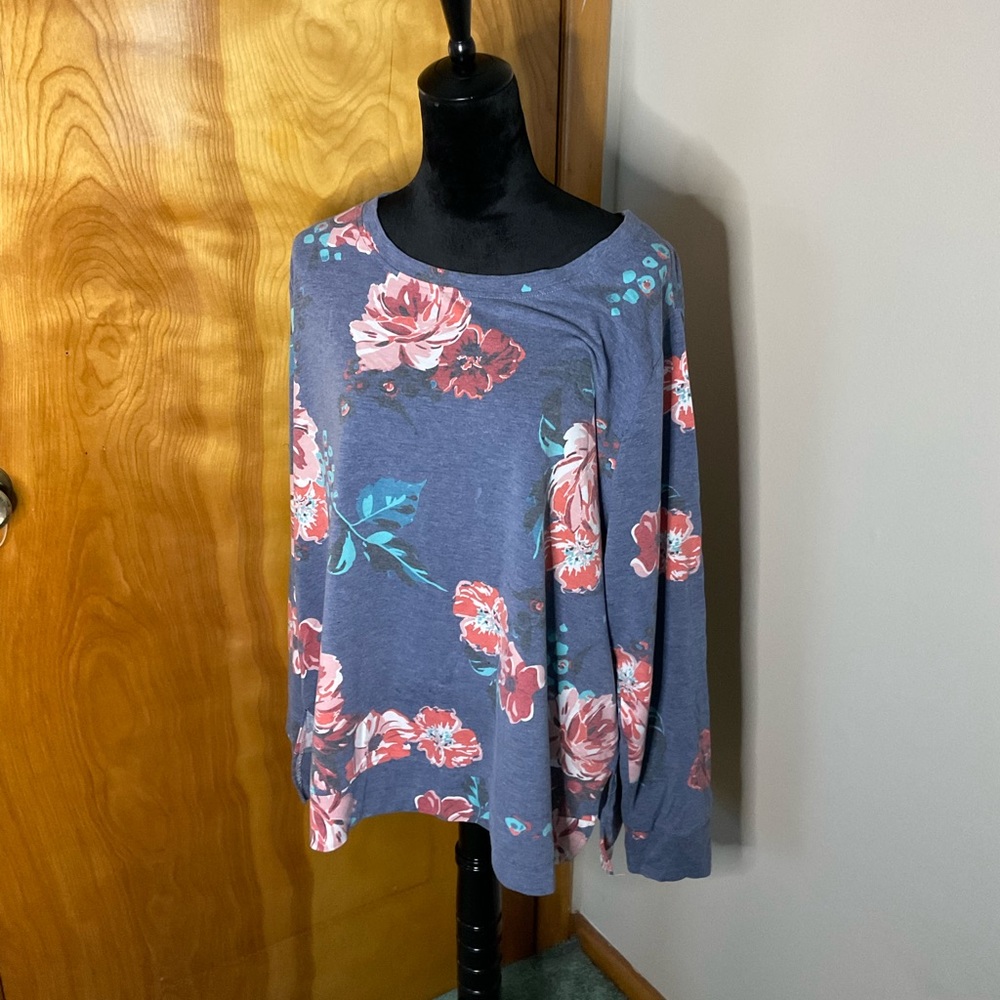 Cozy Floral Crewneck